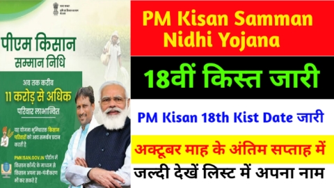 PM Kisan 18th Kist Date 2024