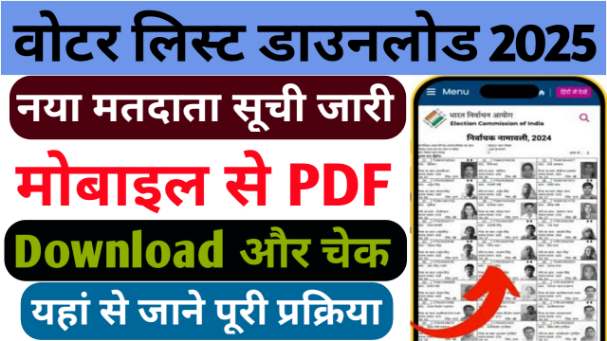 Final Voter List Download Bihar 2025